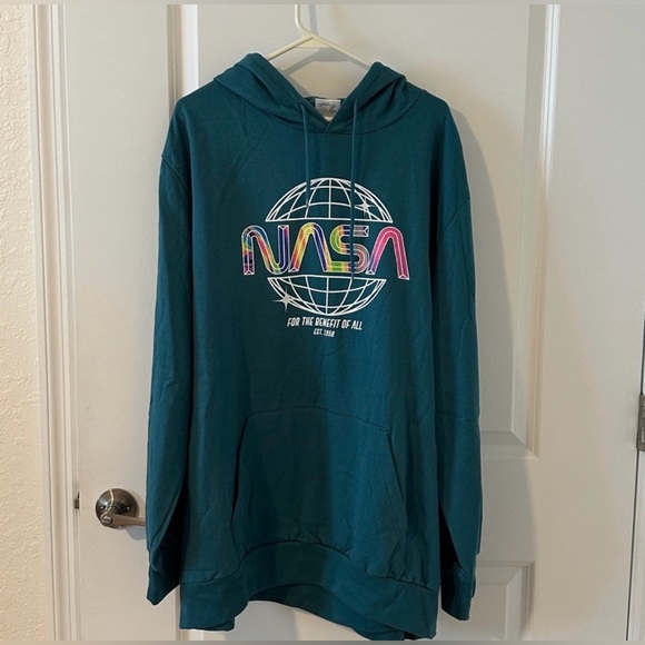 NEW! 🚀 NASA SWEATSHIRT Hoodie 3XL - Picture 2 of 3